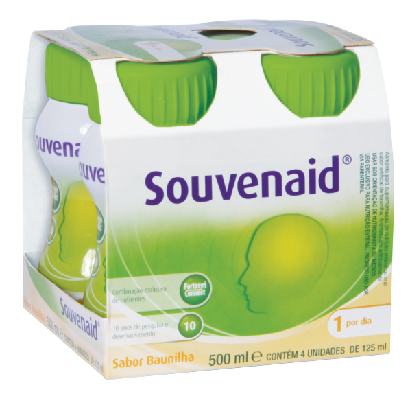 Souvenaid com 4 Unidades Sabor Baunilha 125ml